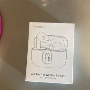 A90 Pro Wireless Earbuds - White